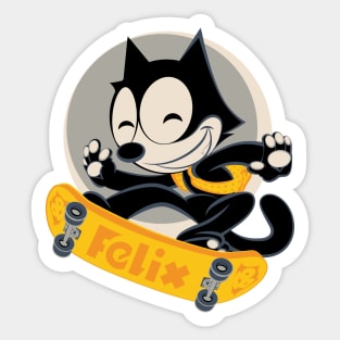 Flippin' Felix Sticker